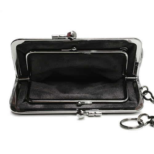 Inden - Inden-ya Bifold Wallet, Parent-Child Clasp Purse, Check Pattern