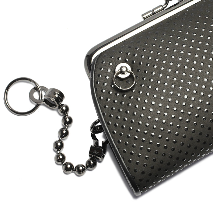 Inden - Inden-ya Bifold Wallet, Parent-Child Clasp Purse, Dot Pattern