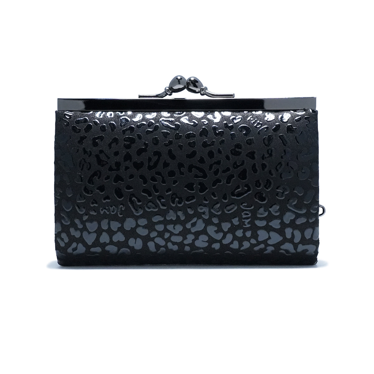 Inden - Indenya Clasp Purse Wallet Leopard Print