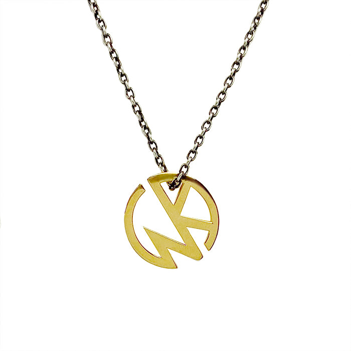 筋肉人 KIN 標誌項鍊 - 金色