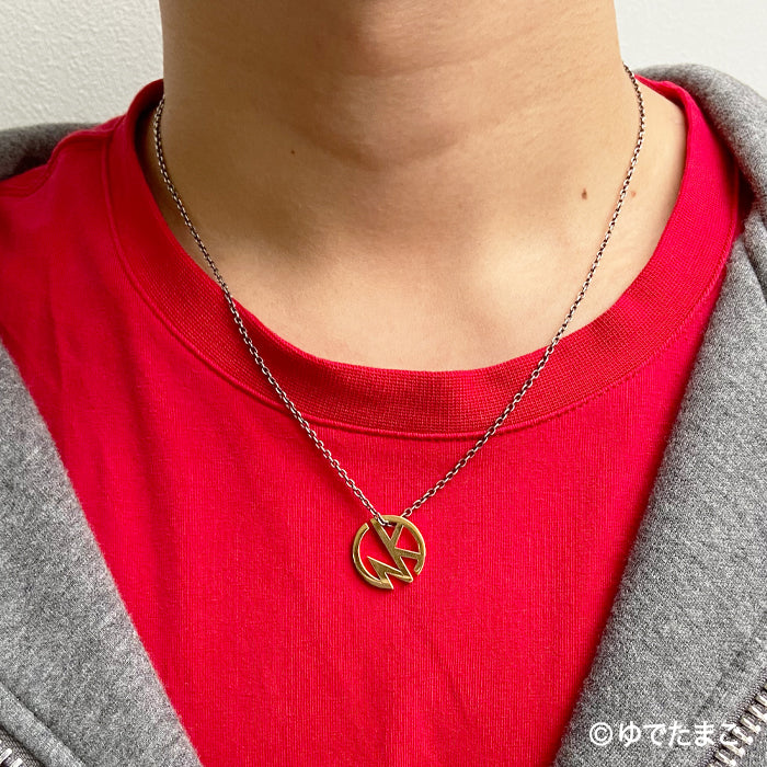 筋肉人 KIN 標誌項鍊 - 金色