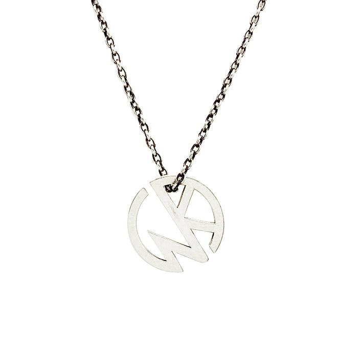 Kinnikuman KIN Mark Necklace - Silver
