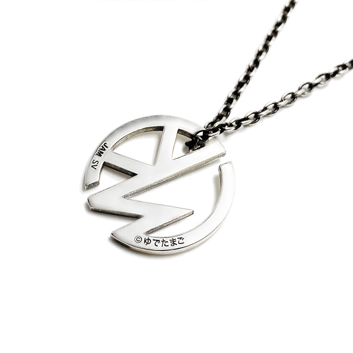 Kinnikuman KIN Mark Necklace - Silver