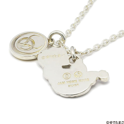 筋肉人 KIN 标志项链 - 银 x 金