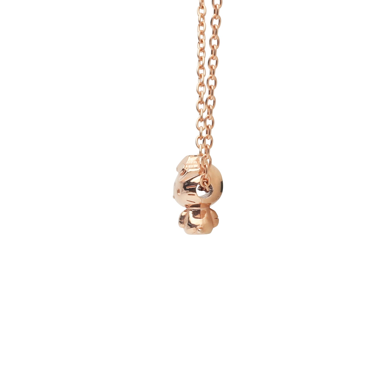 Hello Kitty CLOVER Necklace Pink Gold