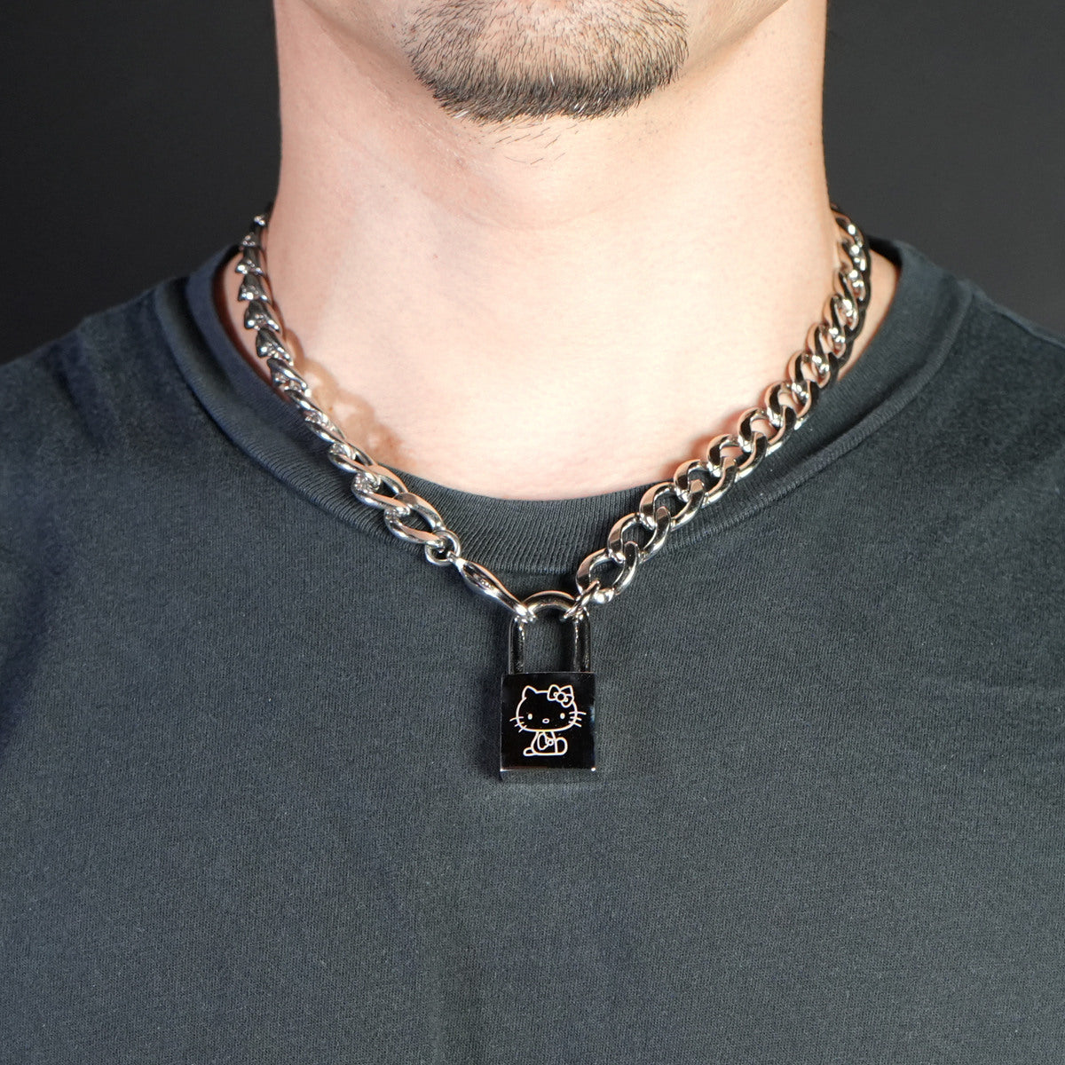 Hello Kitty Padlock Necklace