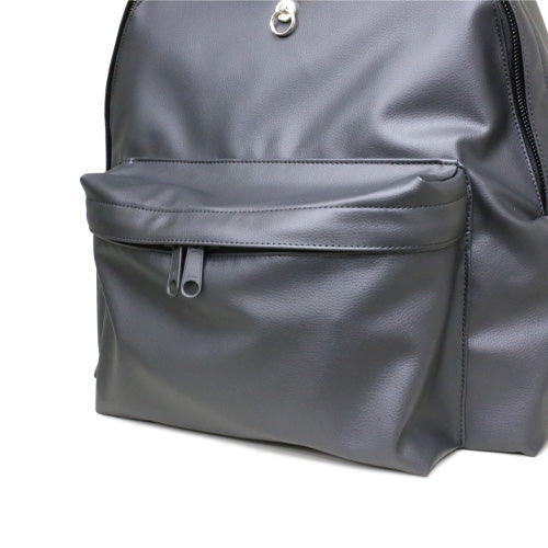 Ethical Leather Daypack Backpack 25L