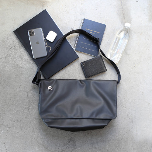 Ethical Leather Messenger & Shoulder Bag Original/Made in Japan