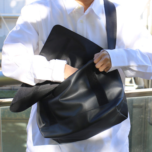 Ethical Leather Messenger & Shoulder Bag Original/Made in Japan