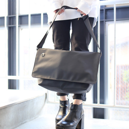 Ethical Leather Messenger & Shoulder Bag Original/Made in Japan
