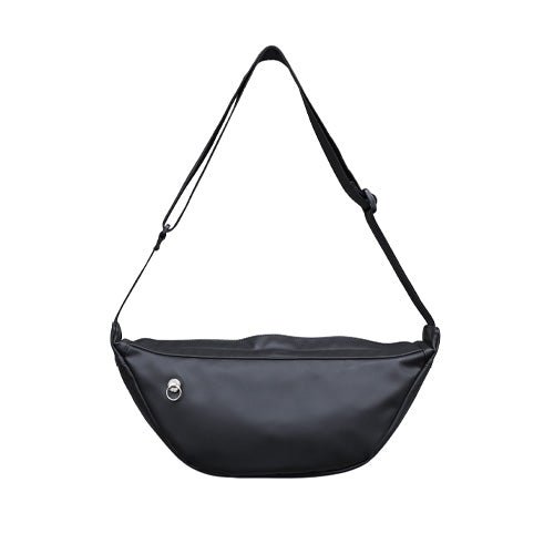 Ethical Leather Banana Shoulder Body Bag M Size Original/Made in Japan