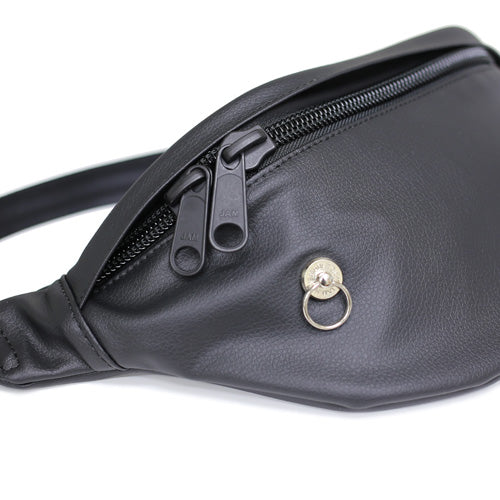 Ethical Leather Simple Mini Waist Pouch Body Bag 2L