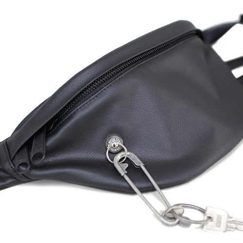 Ethical Leather Simple Mini Waist Pouch Body Bag 2L