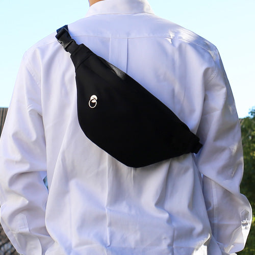 Eco Cordura Simple Mini Waist Pouch Body Bag 2L