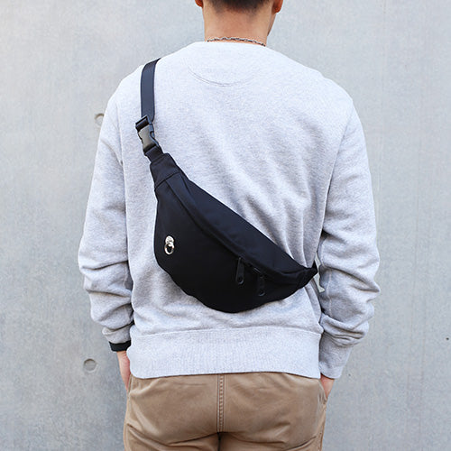 Eco Cordura Simple Mini Waist Pouch Body Bag 2L