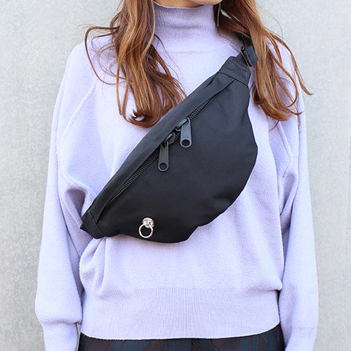 Eco Cordura Simple Mini Waist Pouch Body Bag 2L