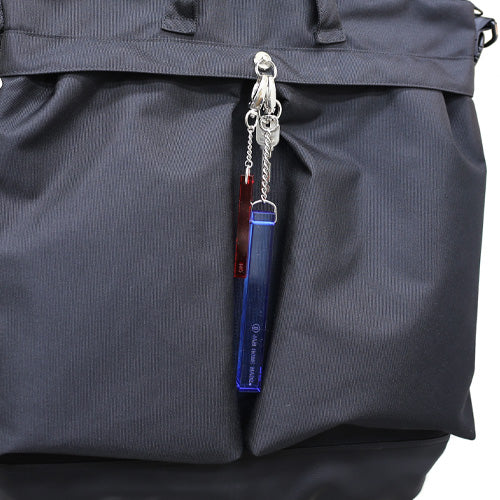 Ethical Leather & Eco Cordura Combination Helmet Bag Shoulder Bag Large Capacity Original/Made in Japan