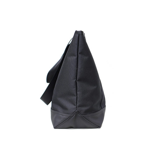 Ethical Leather & Eco Cordura Combination Tote Bag M Original/Made in Japan