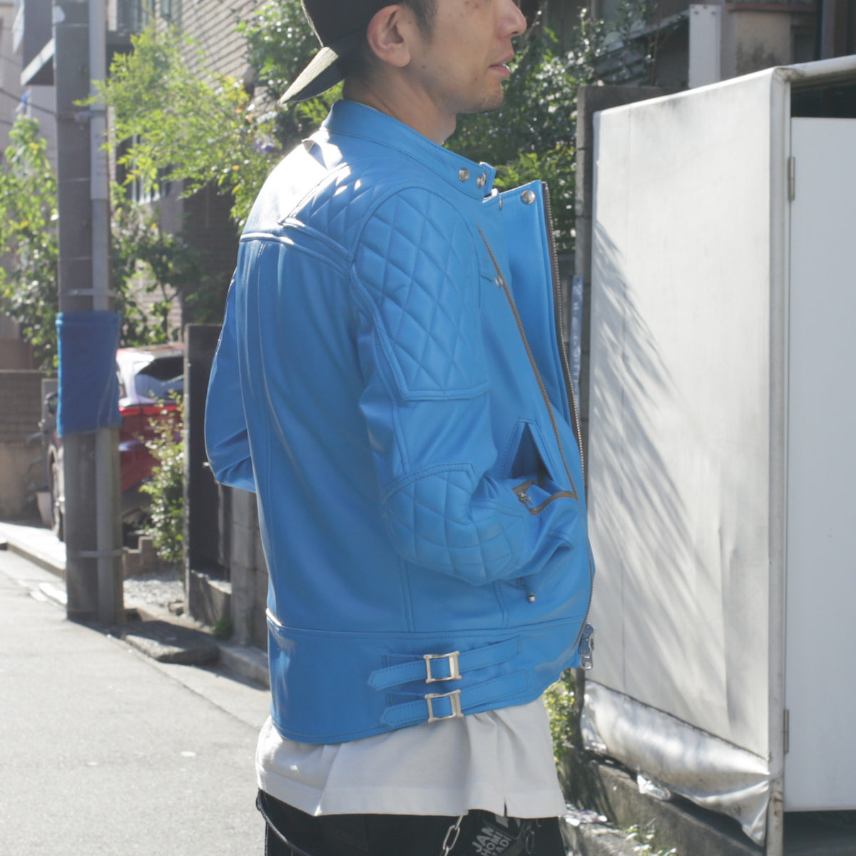 MONSTAR Leather Rider's Jacket, Mod Target