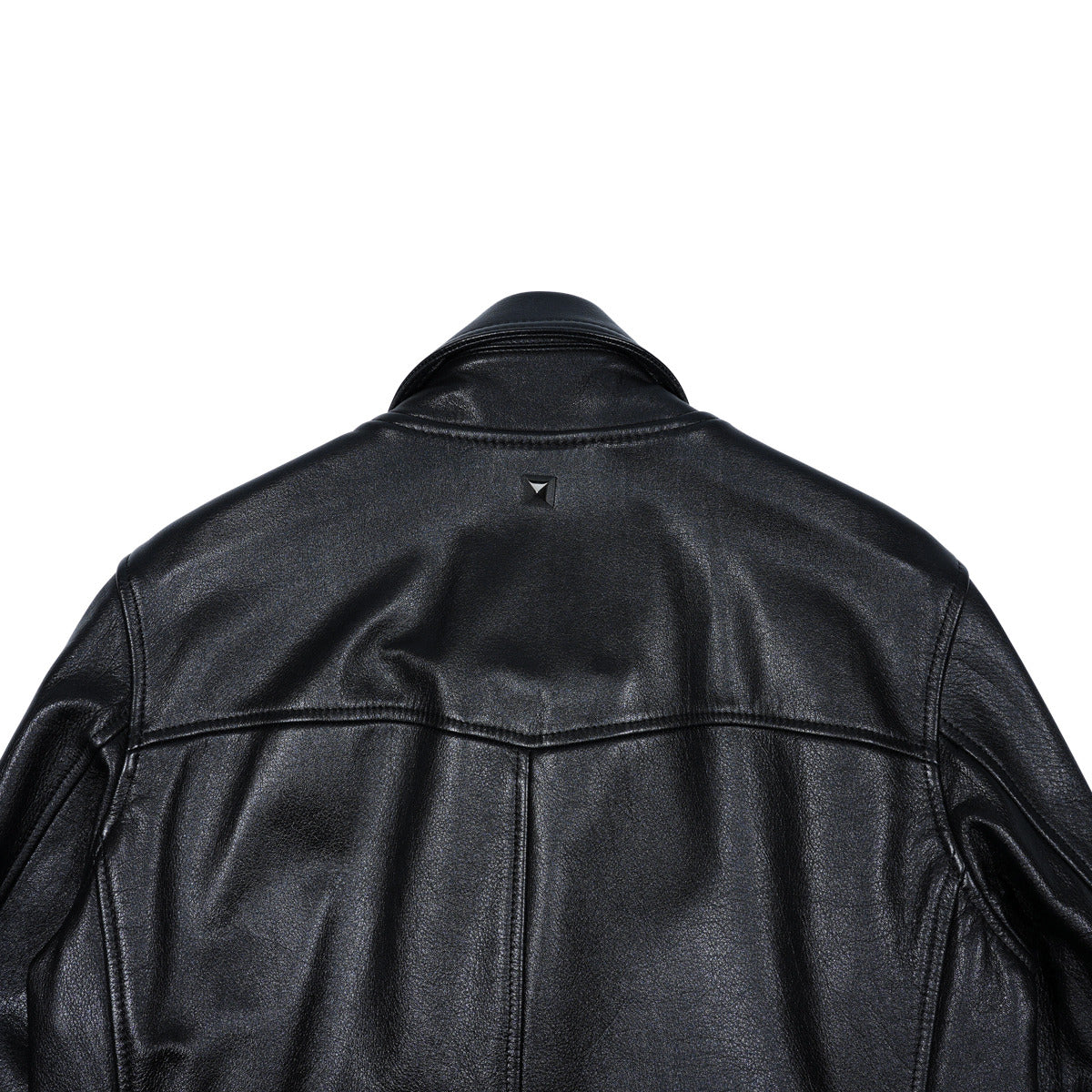 KADOTANI 皮革騎士夾克,雙層部落