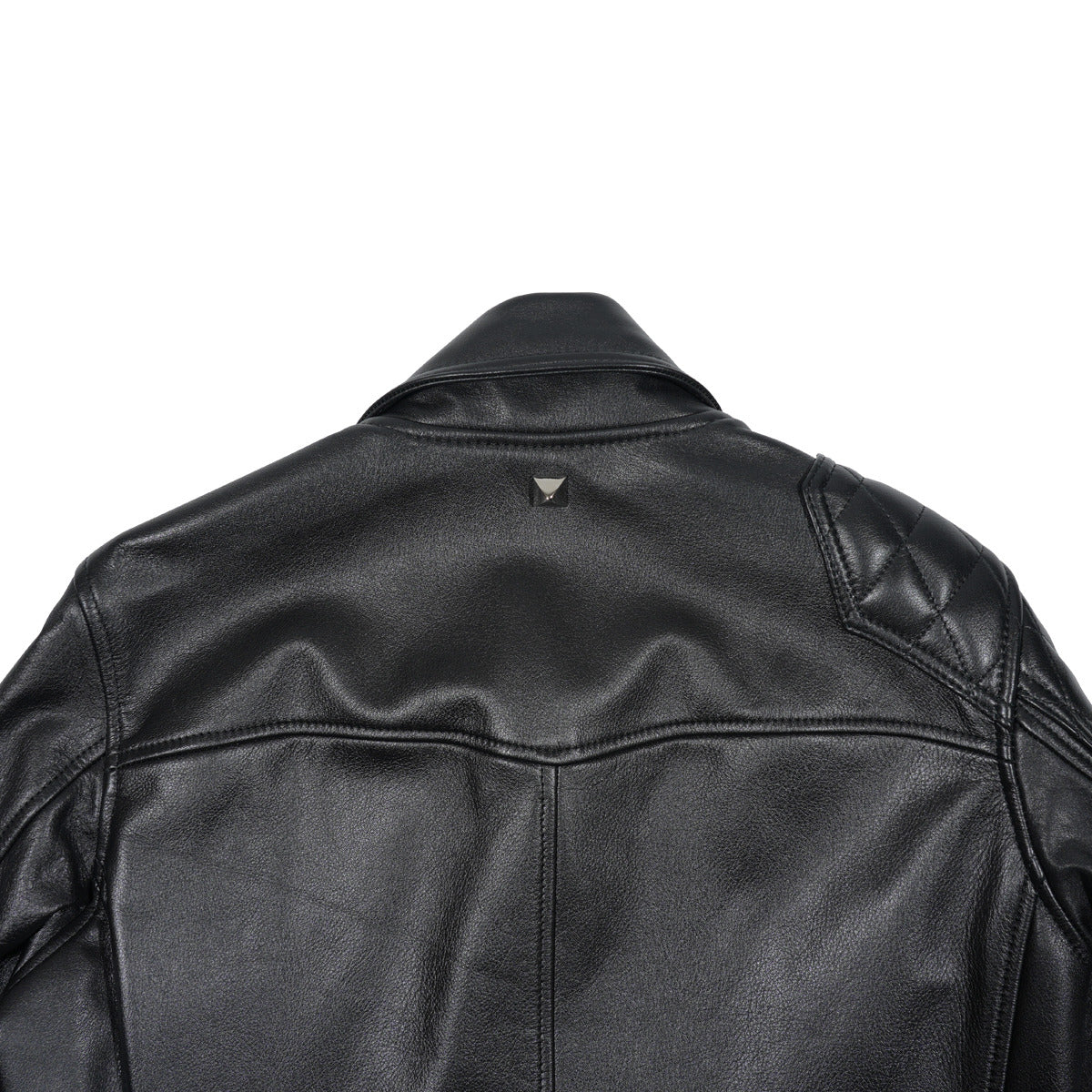 KADOTANI 加墊皮革騎士夾克,雙層部落