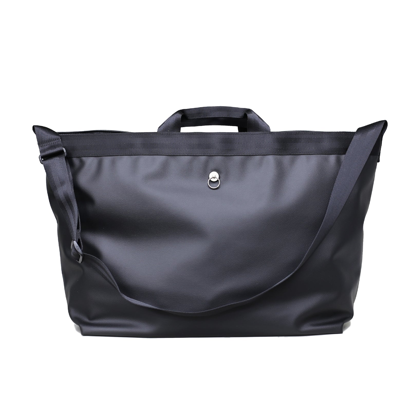 Ethical Leather 2-way Big Boston Bag & Shoulder Bag Original/Made in Japan