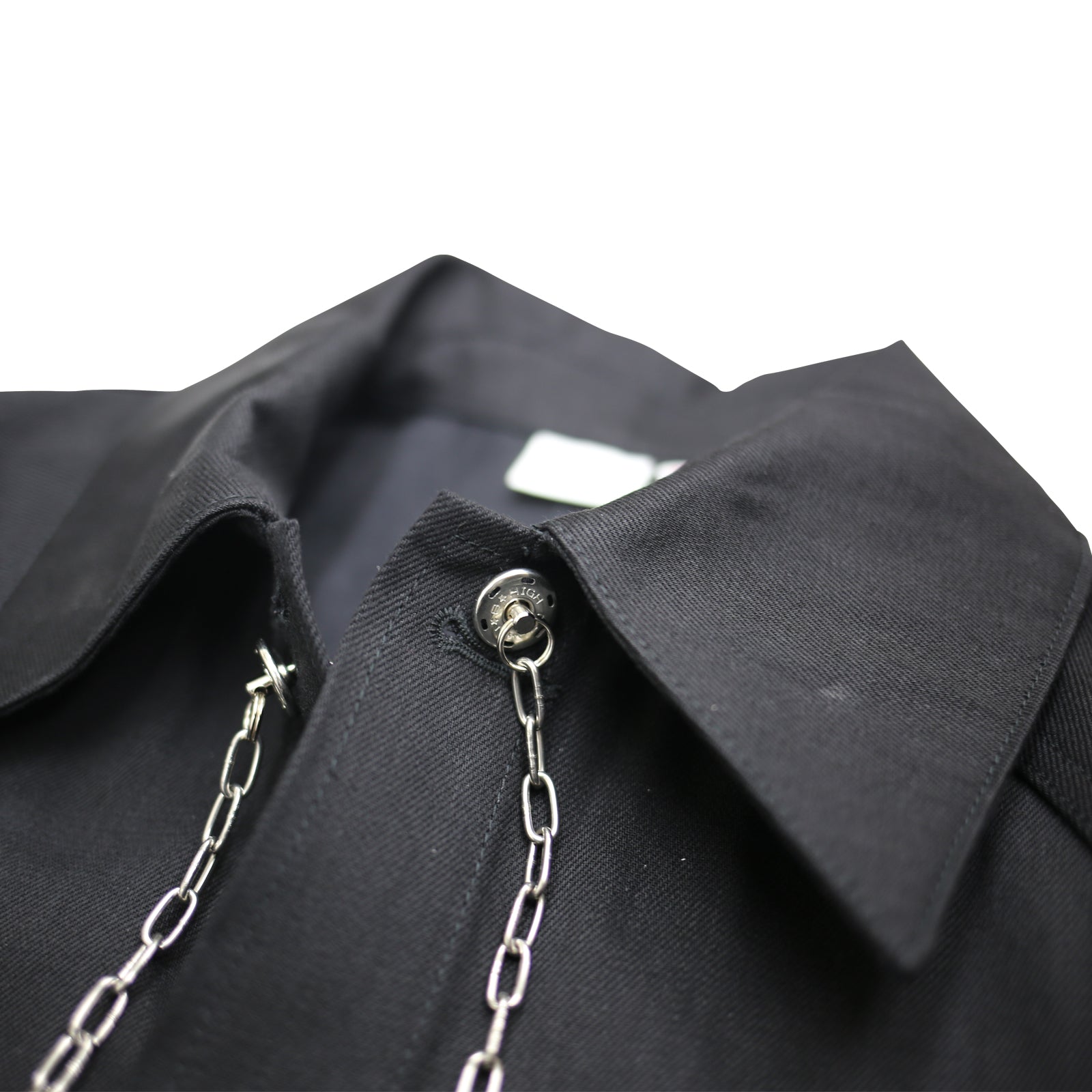 Super Angry"" Coverall Black Denim