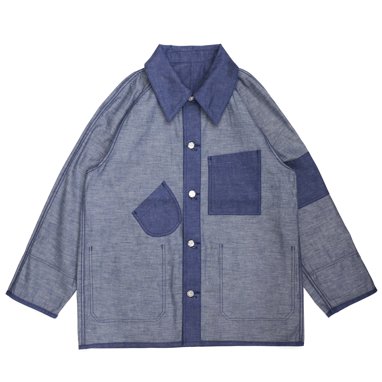 Super Angry"" Coverall Blue Denim