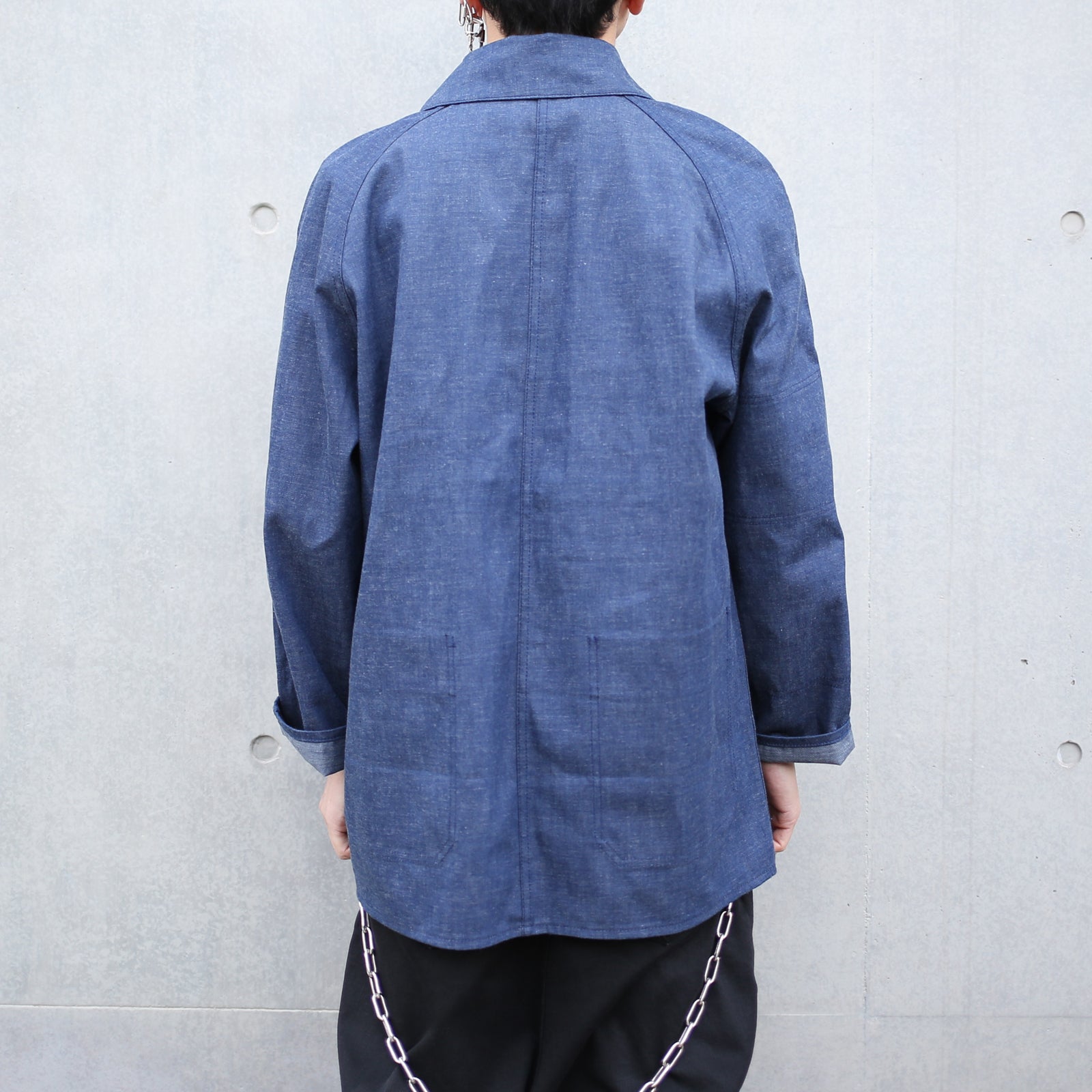 Super Angry"" Coverall Blue Denim