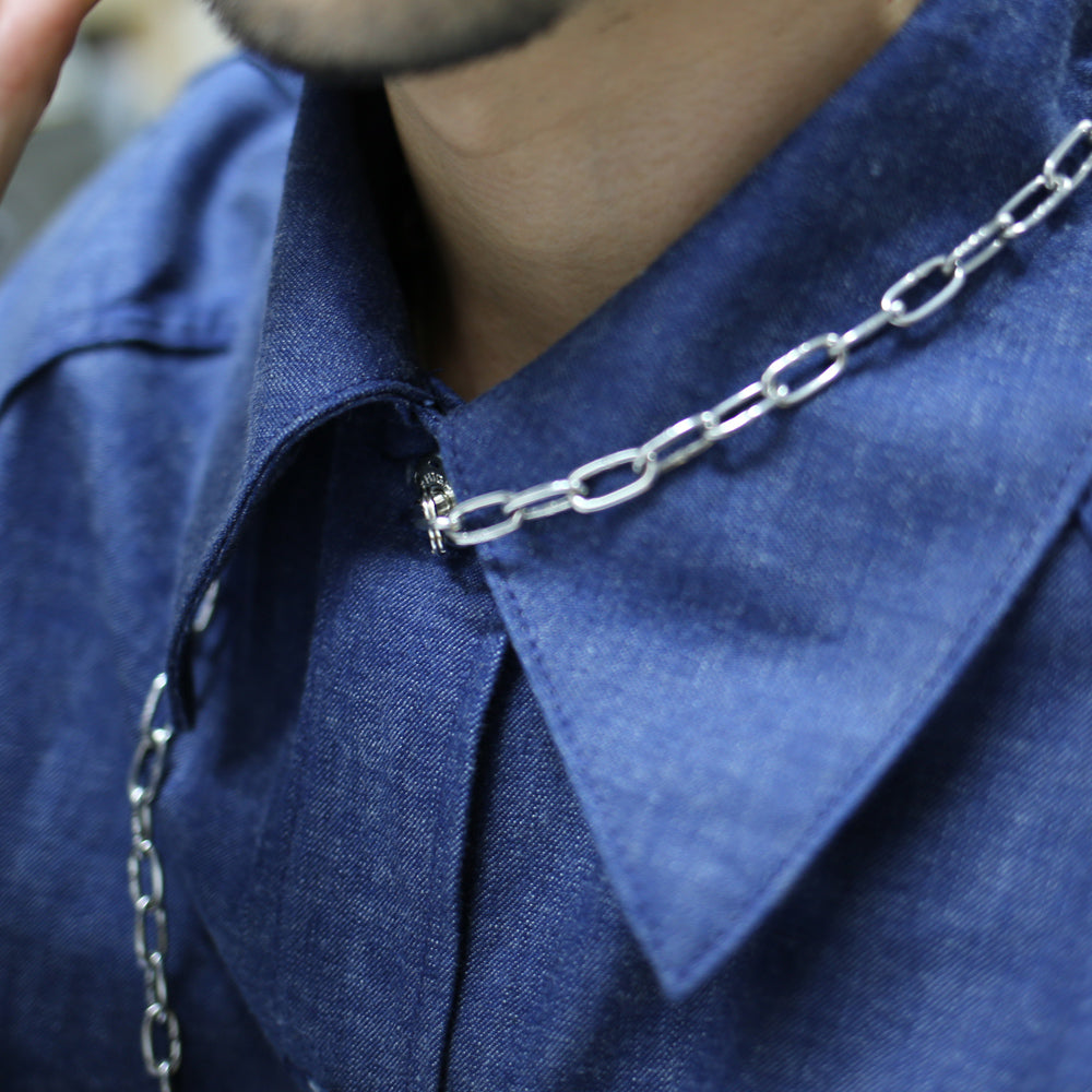 Super Angry"" Coverall Blue Denim