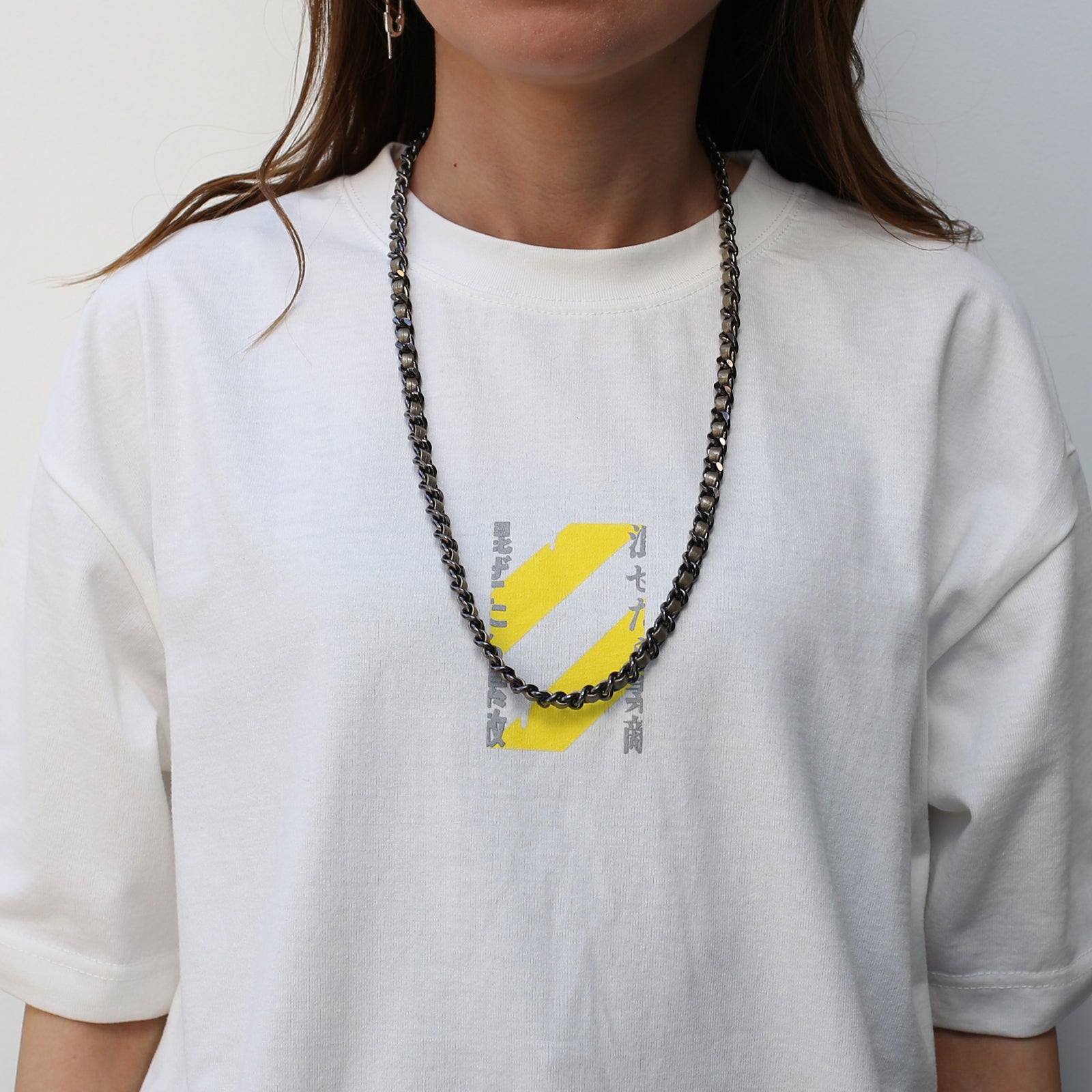 ToraTape Chain Neck & Wallet Chain (Thick / Black & Gold)