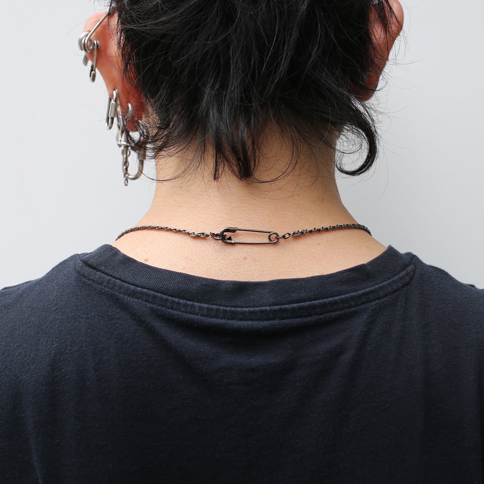 ToraTape Chain Neck & Wallet Chain (Thin / Black & Gold)