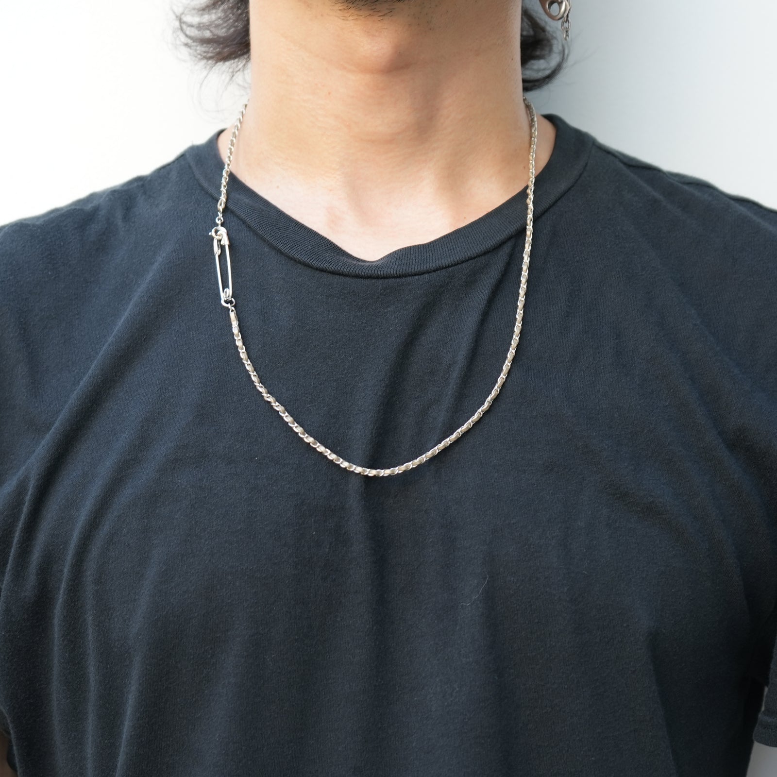 ToraTape Chain Necklace (Thin / Silver & Gold)