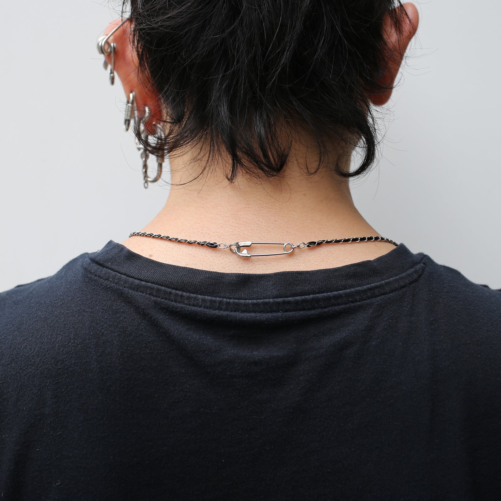 ToraTape Chain Necklace (Thin / Silver & Gold)