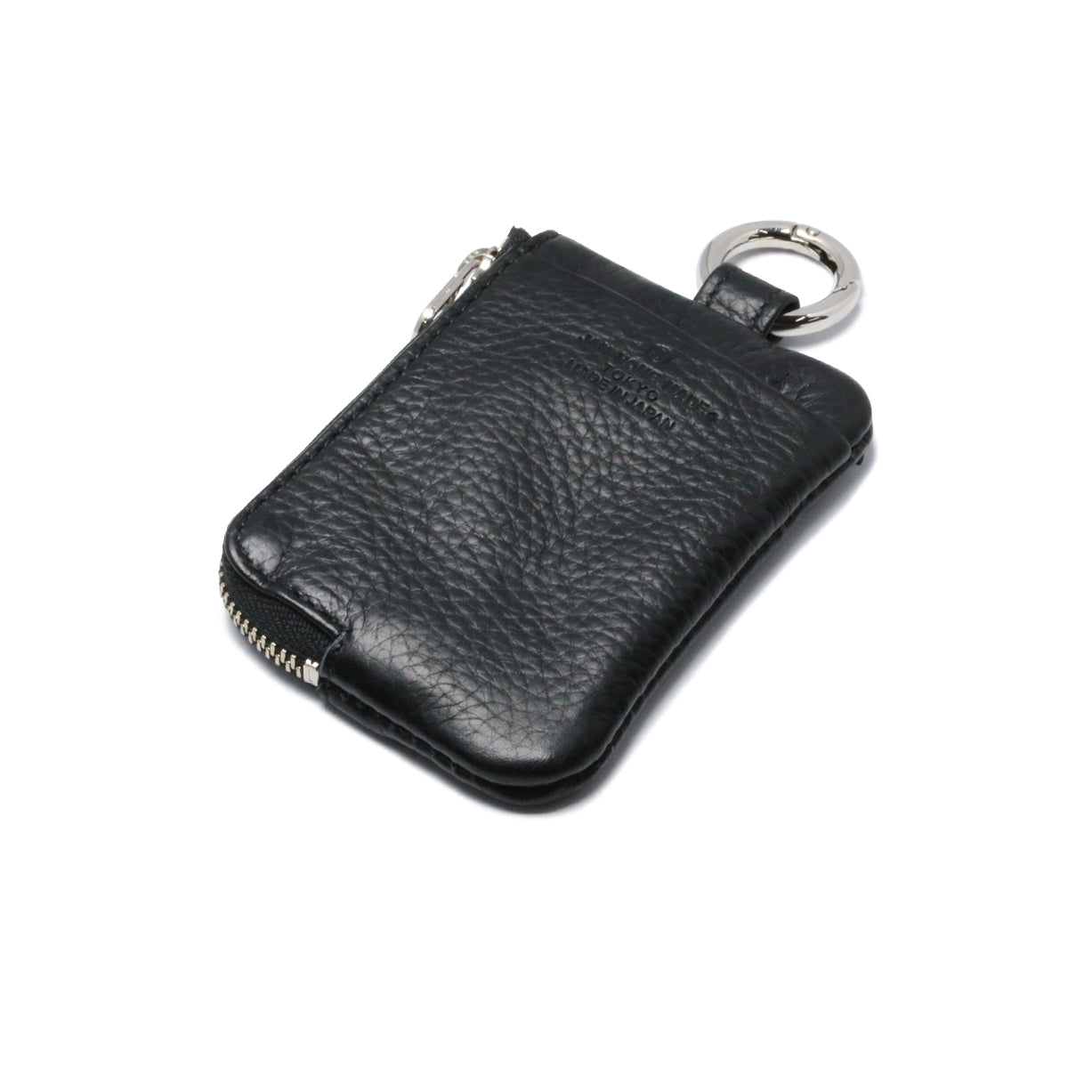 Hands-Free L-Shaped Zip Pouch/Fragment Case Scotchgard Leather