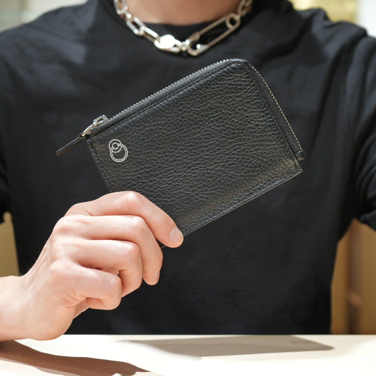 4NK trick mini Zip Multi-Wallet - Cashless/L-Zipper/Bi-fold/Eyelet Print