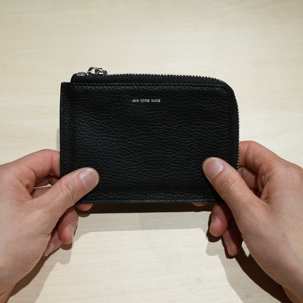 4NK trick mini Zip Multi-Wallet - Cashless/L-Zipper/Bi-fold/Logo Print