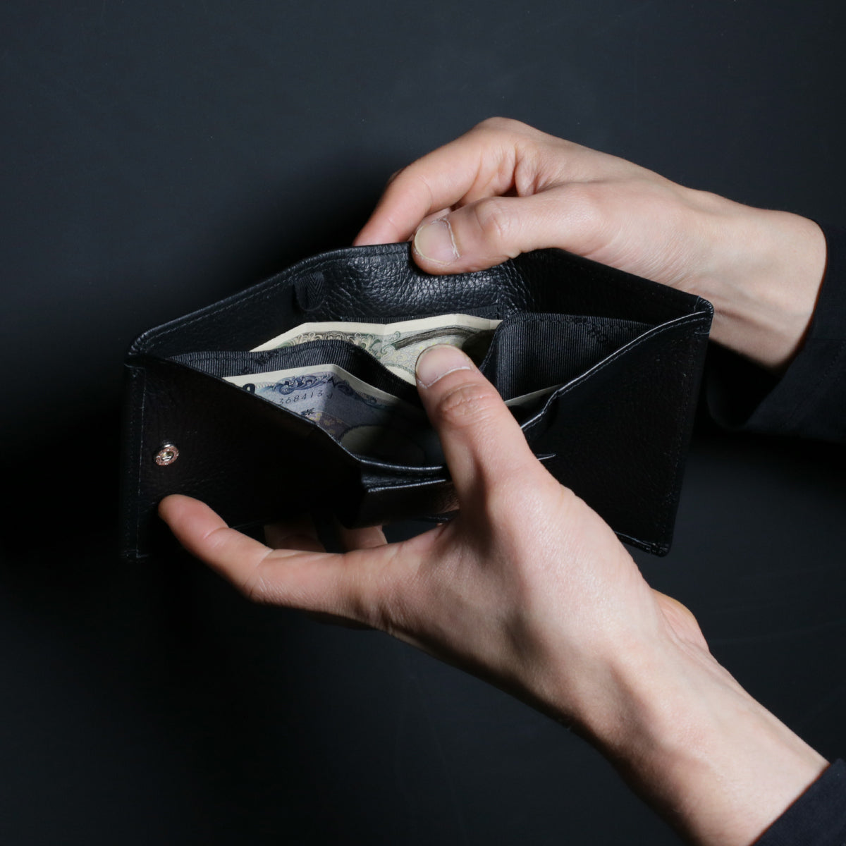 4NK Trick Mini Trifold Wallet Cashless Wallet / Trifold / Eyelet