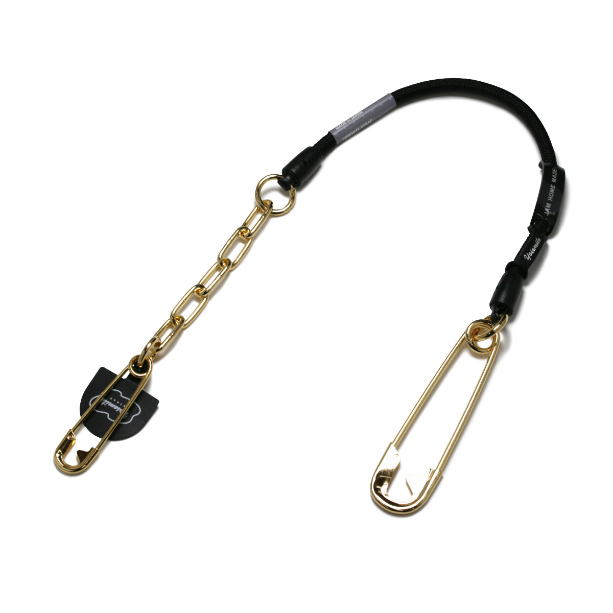 YOSEMITE - Yosemite Strap 4NK Multi Cord Chain Smartphone Shoulder & Wallet Chain Short - Gold