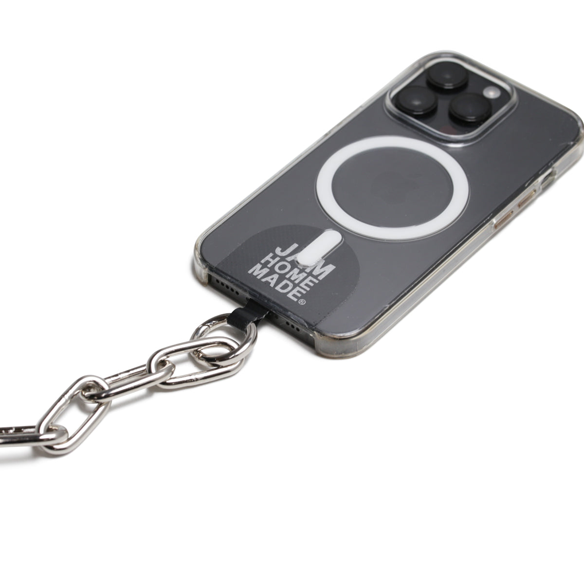 YOSEMITE - Yosemite Strap 4NK Multi Cord Chain Smartphone Shoulder & Wallet Chain Long - Silver