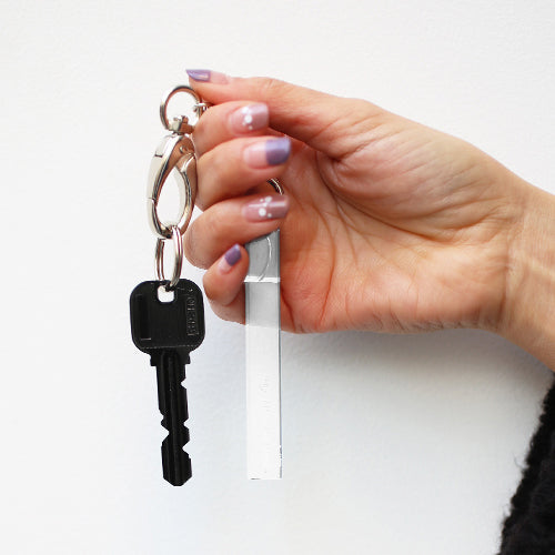 June Birthstone/Moonstone Hotel Keychain S/Carabiner Type