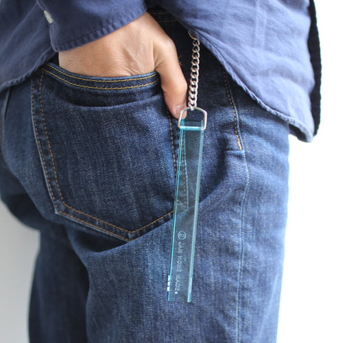 December Birthstone/Tanzanite Hotel Keychain M