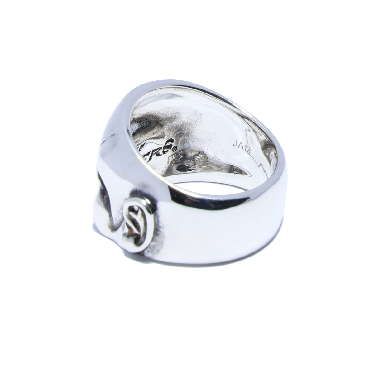PUNK DRUNKERS "That Guy" Face Ring Half BRASS / Ring