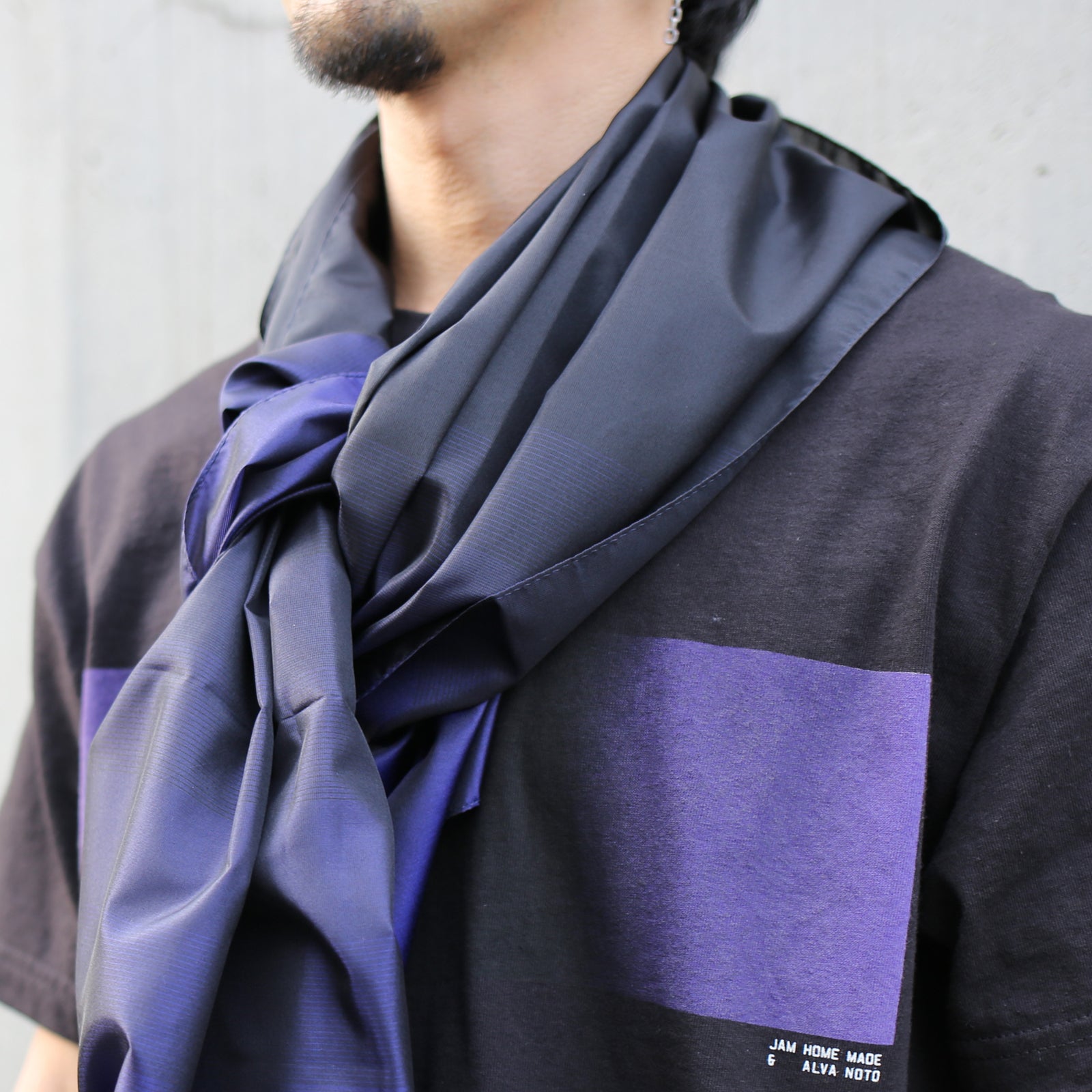 ALVA NOTO (Carsten Nicolai) SIGNATURE SCARF / Scarf