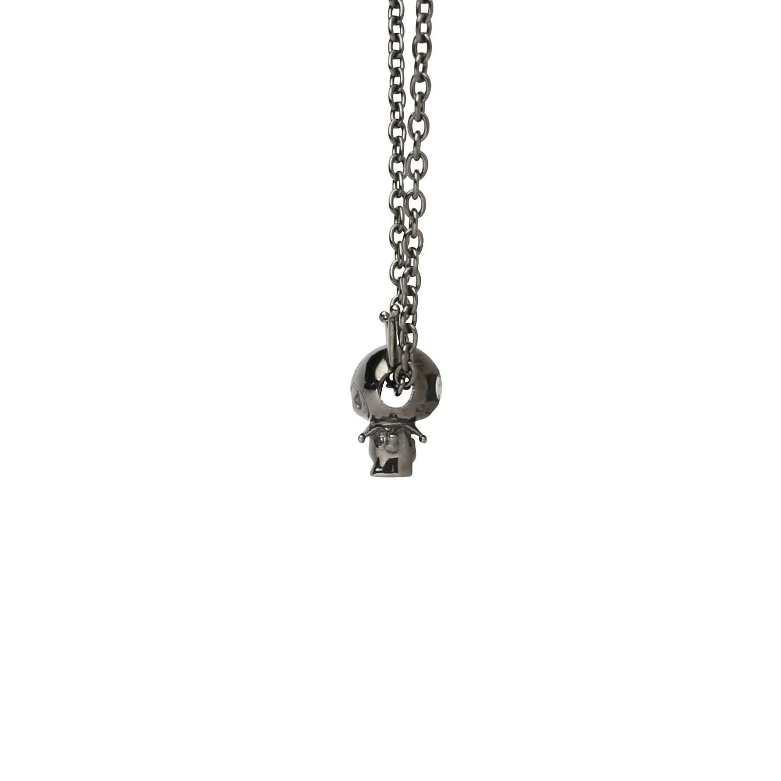 Kuromi Clover Necklace - Black