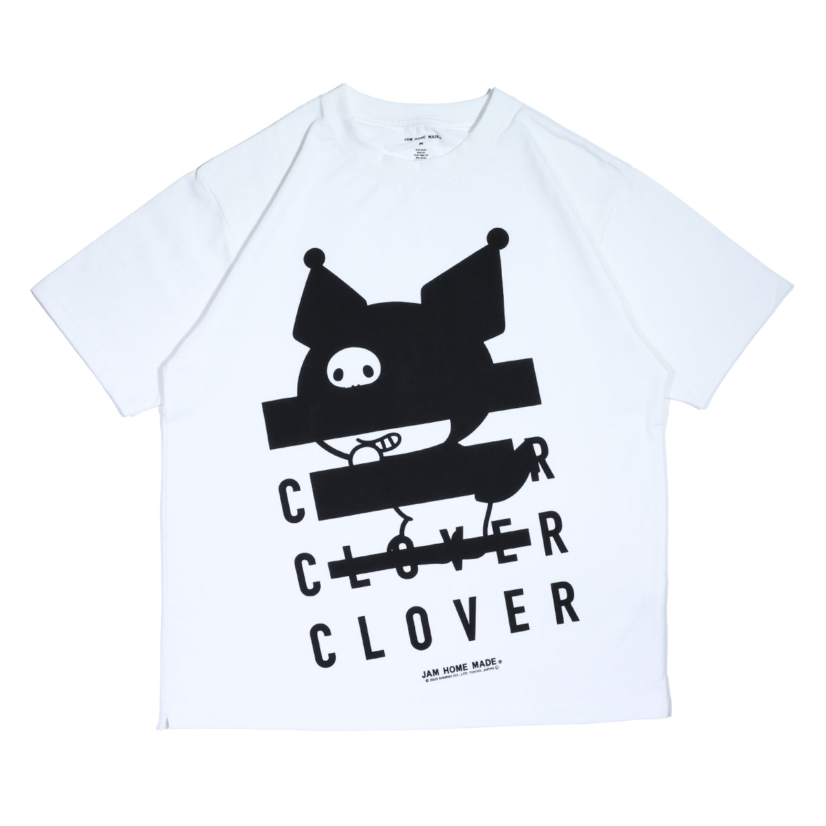 Kuromi CLOVER T-shirt - White