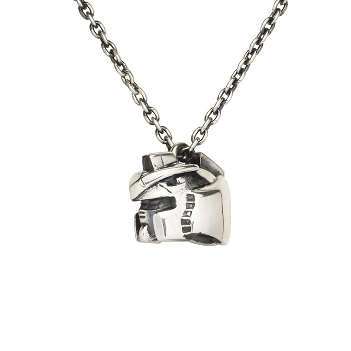 Mobile Suit Gundam Gundam Face Necklace -SILVER-