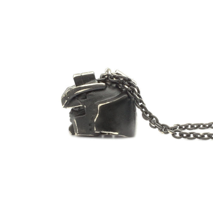 Mobile Suit Gundam Gundam Face Necklace -BLACK-