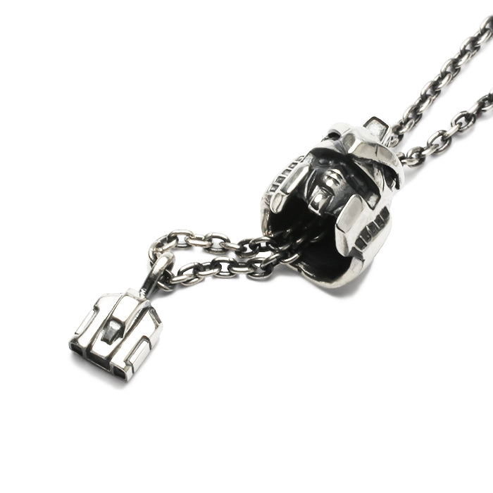 Mobile Suit Gundam Gundam Face Necklace -SILVER-