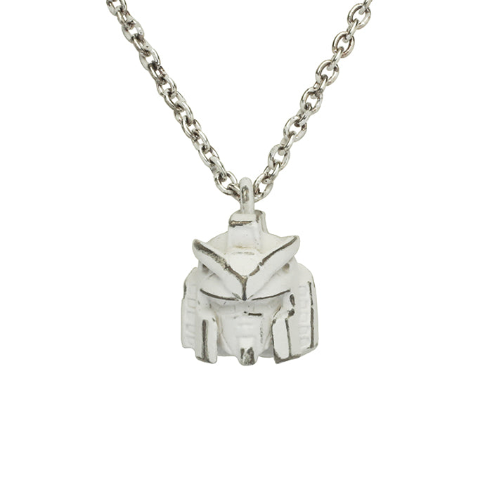 Mobile Suit Gundam Gundam Face Necklace -WHITE-